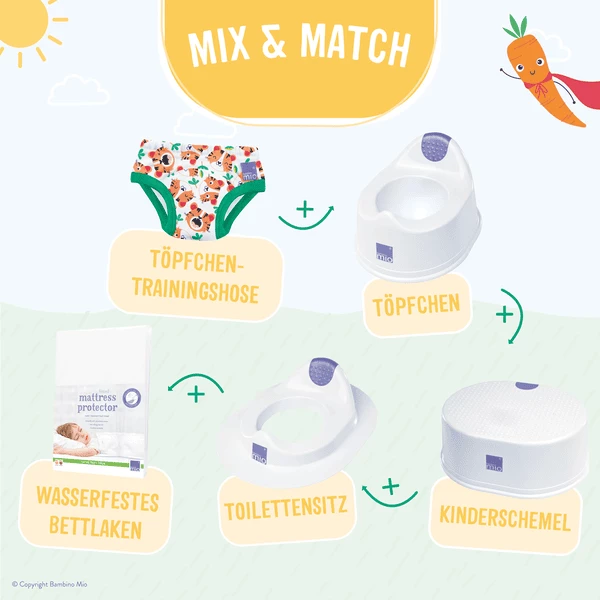 Bambino Mio Töpfchen-Trainingshose, Junge Mixed Dino, 5er Packung – Bild 3