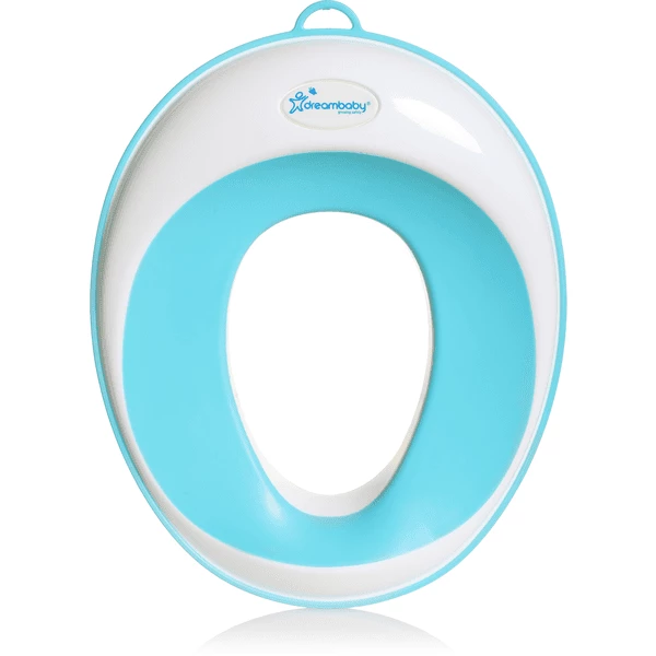 Dreambaby® Toilettensitz Mit Schlanken Konturren In Aqua/weiß
