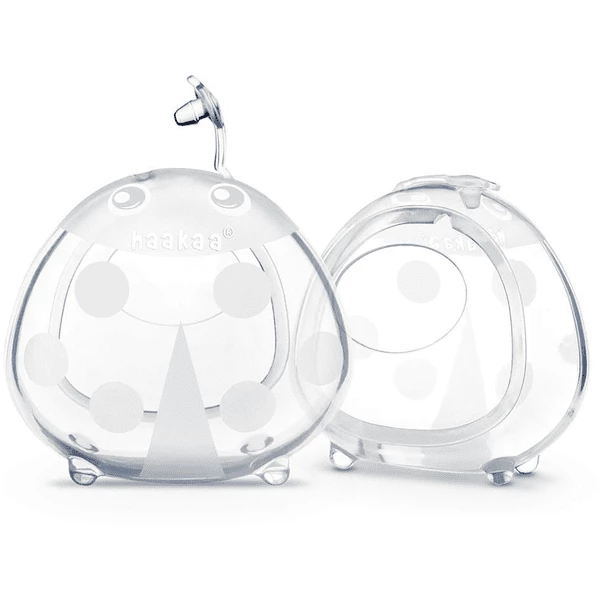 Haakaa® Milchauffänger Marienkäfer, 75ml 2er Set