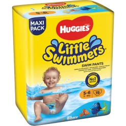 HUGGIES Schwimmwindel Little Swimmers Größe 5-6 4 X 19 Stück