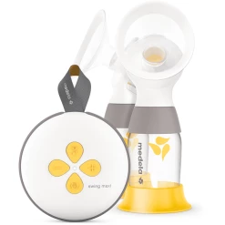 Medela Elektrische Doppel-Milchpumpe Swing Maxi - Die Neue Generation