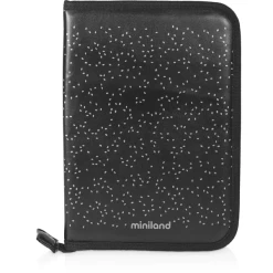 Miniland Deluxe Silver Impfpasshülle Und Dokumentenmappe